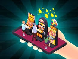 Casino gaming section with slots and table games in the Zeedbaj hub